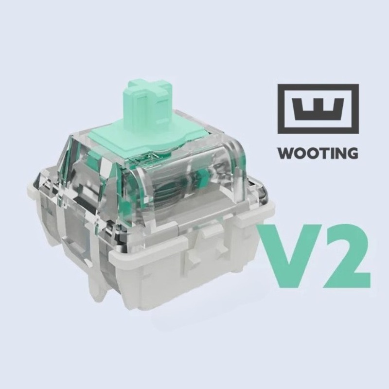 Gaming Keyboard Magnetic Switches - Wooting Lekker 60HE/60HE + Interruptor Magnético
