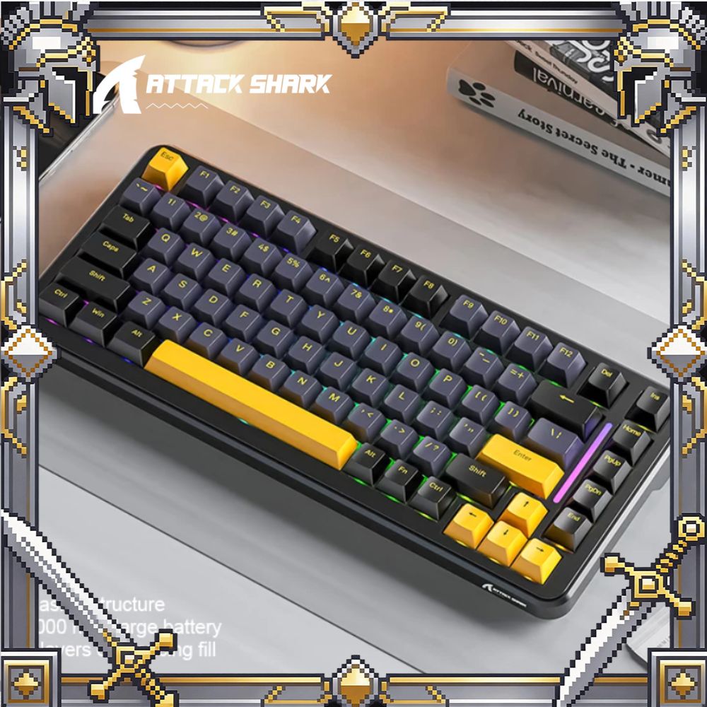 Hot Swap Pcb - Teclado Mecânico Attack Shark M86 Tri-Mode