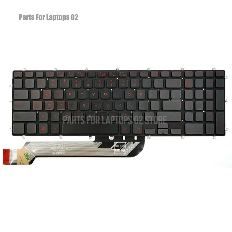 Gaming Keyboard Backlit - Novo Teclado Retroiluminado Azul para Laptops