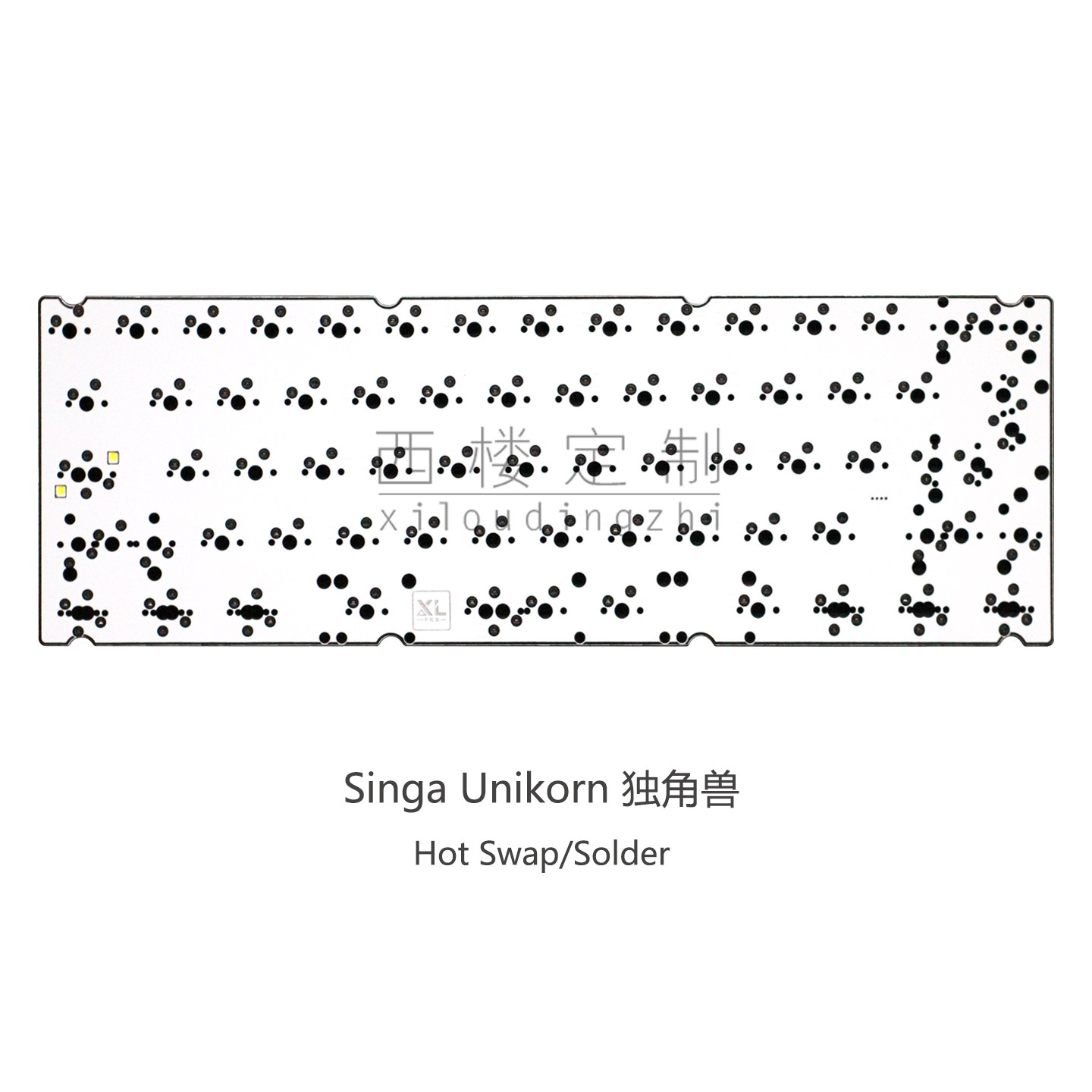 Hot Swap Pcb - PCB 1k 1.6mm compatível com teclado