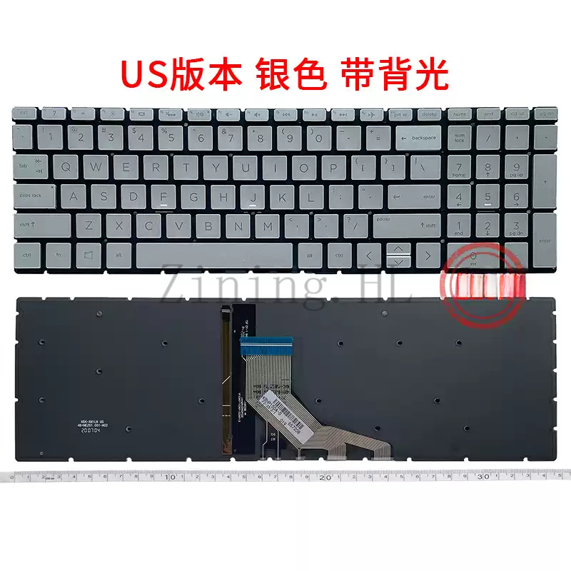 Gaming Keyboard Hp - Teclado com luz de fundo para