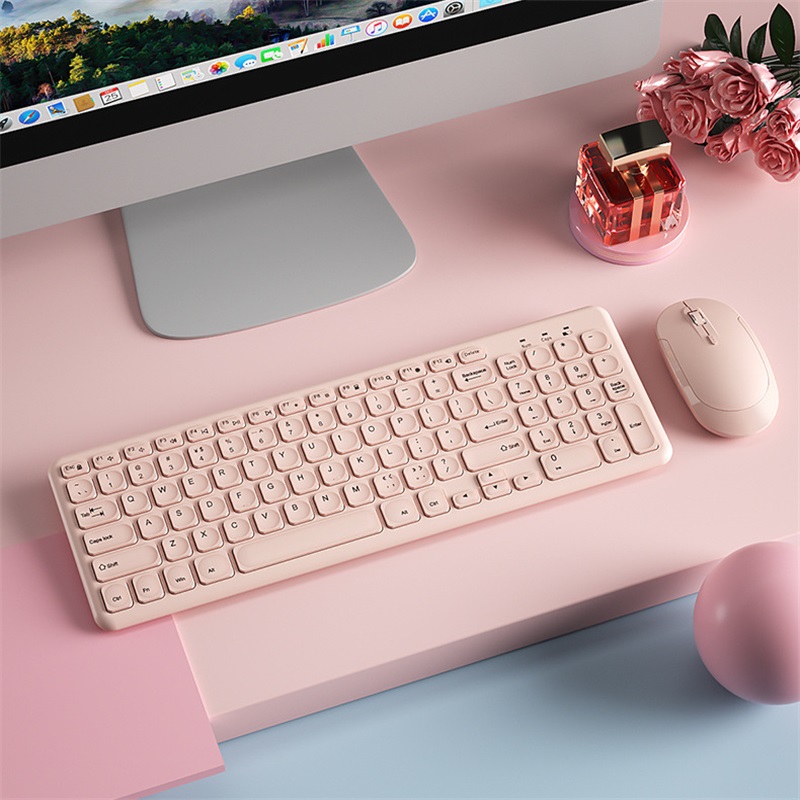 Gaming Keyboard Mouse Set - Moda sem fio teclado e mouse