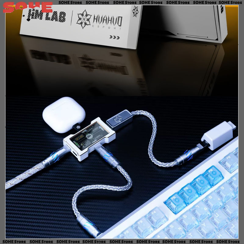 Gaming Keyboard Magnetic Switches - Cabo Magnético Huahuo X Hmhub 8k