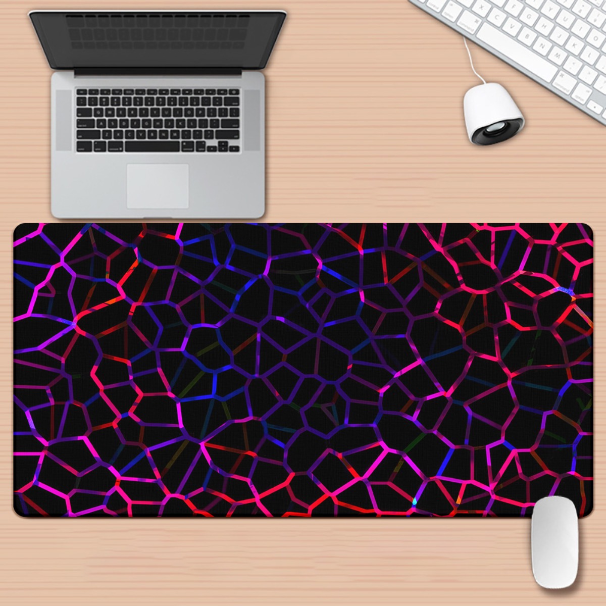 Gaming Keyboard Brand - Mousepad XXL de Arte em Ferro