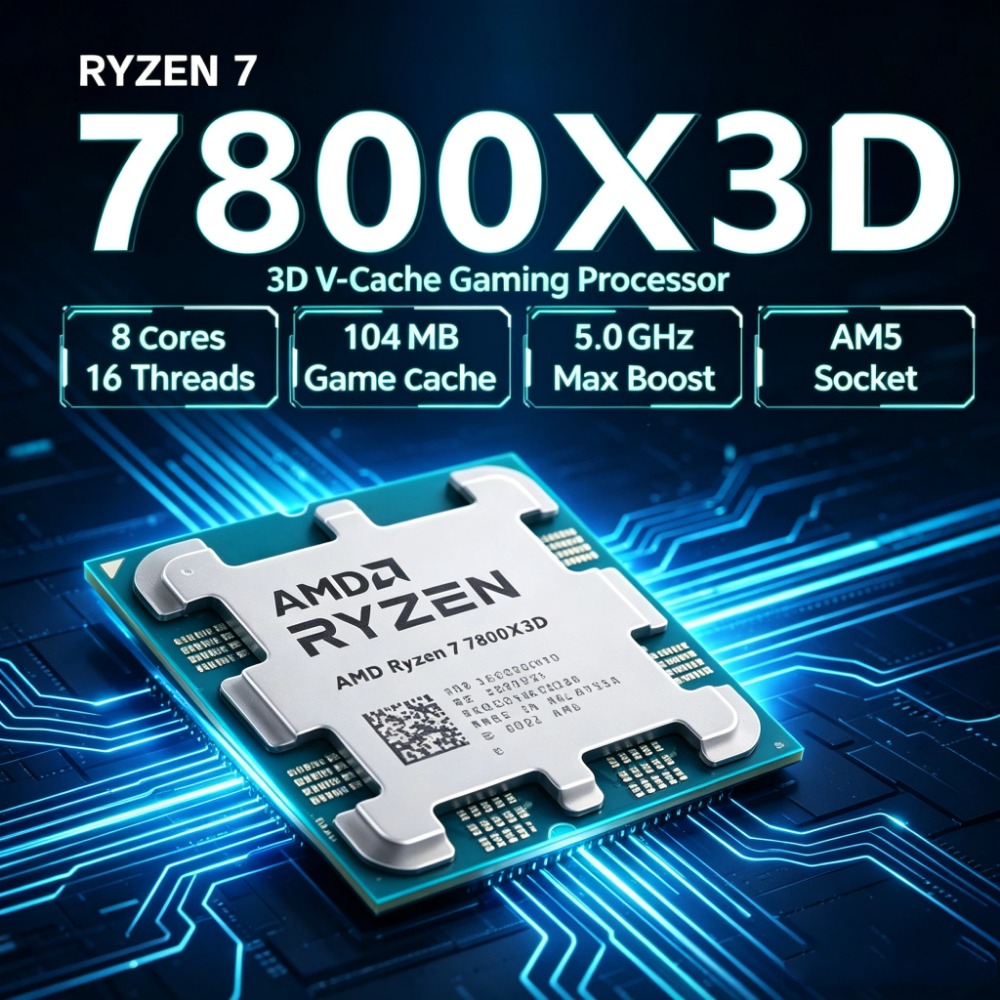 Amd Cpu Ryzen 7 - Processador de Desktop AMD Ryzen 7