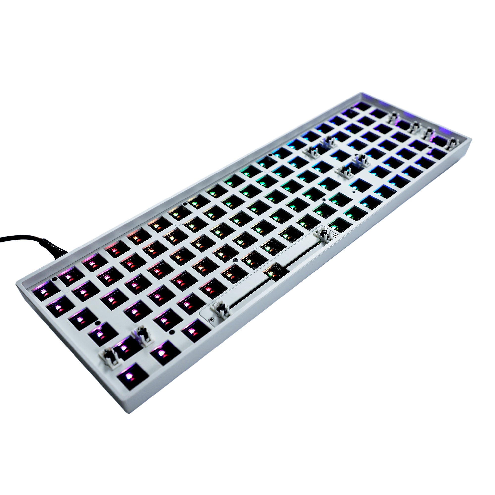 Hot Swap Pcb - Full RGB Teclado mecânico totalmente programável,