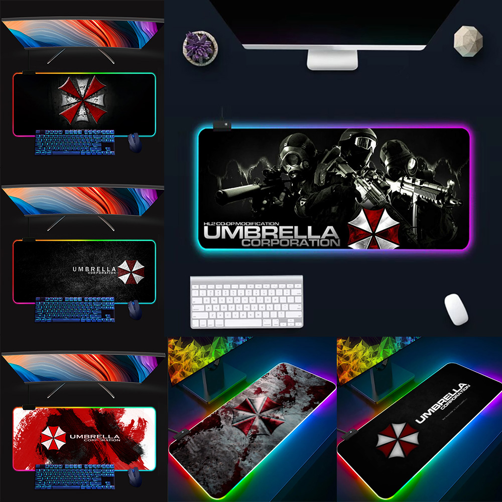 Gaming Keyboard No Rgb - RGB LED Brilhante Mouse Pad para