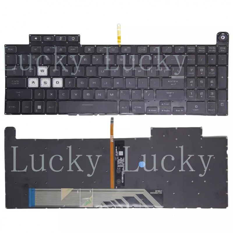 Gaming Keyboard Backlit - Novo Teclado Retroiluminado para ASUS TUF