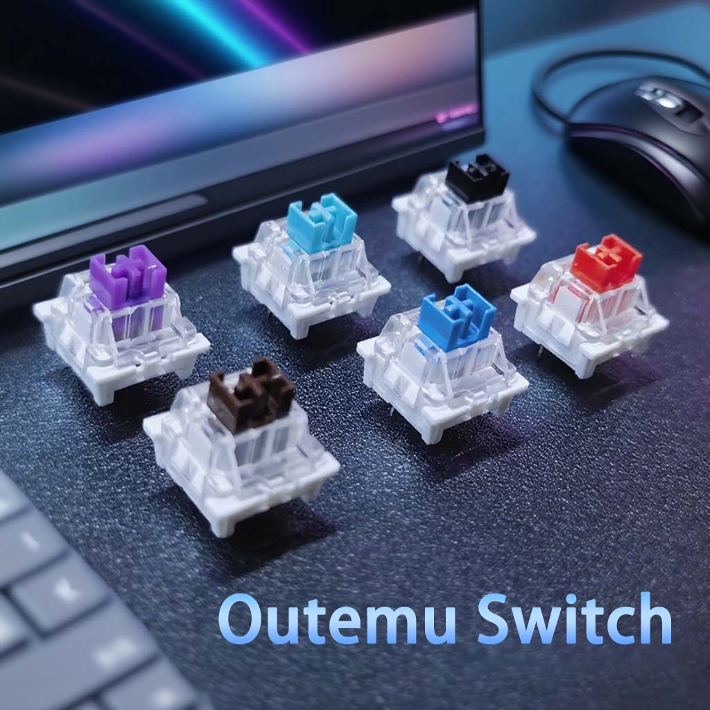 Gaming Keyboard Tactile - Interruptor outemu à prova de poeira