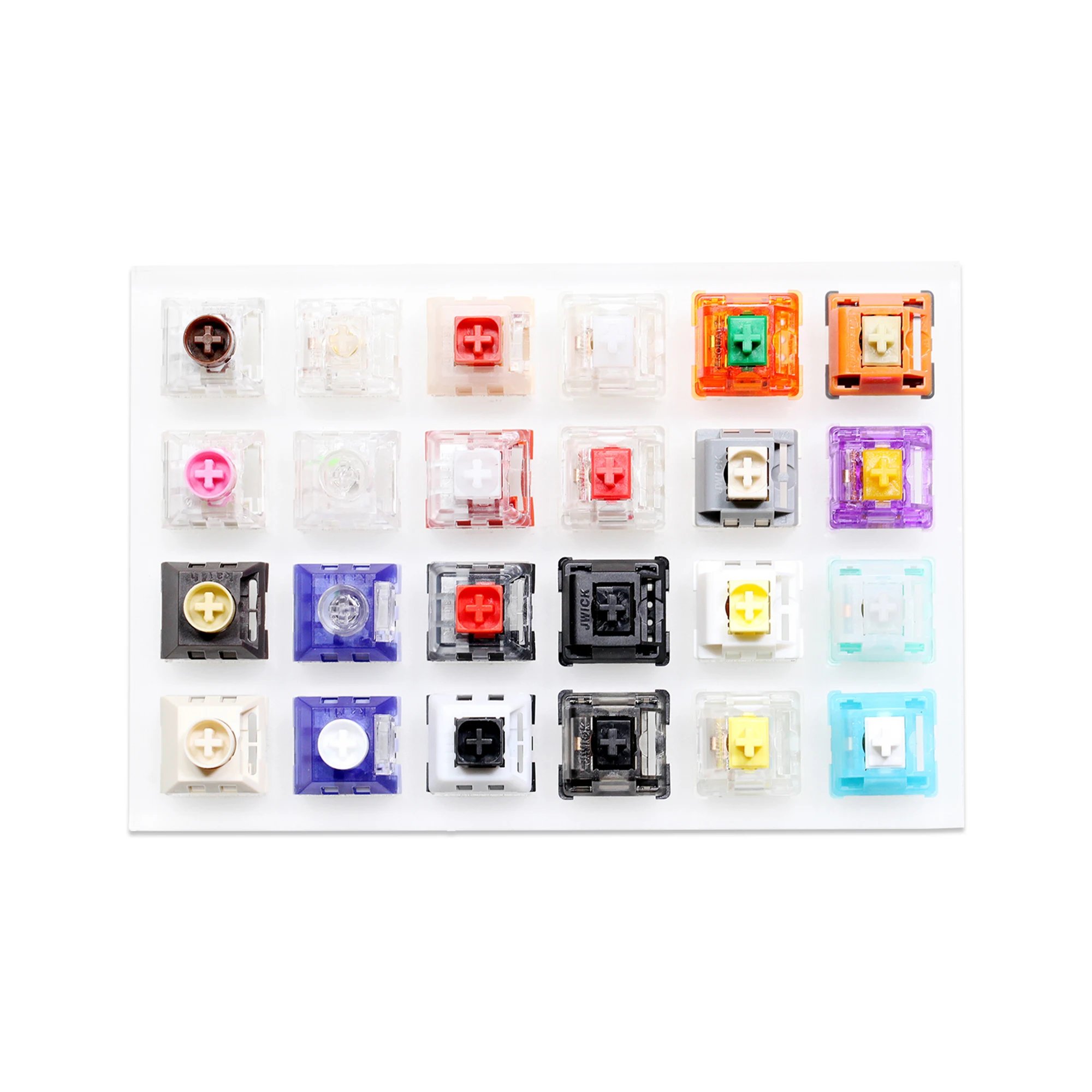 Gaming Keyboard Tester - Acrílico Gateron Switch Tester, Kialh Box,