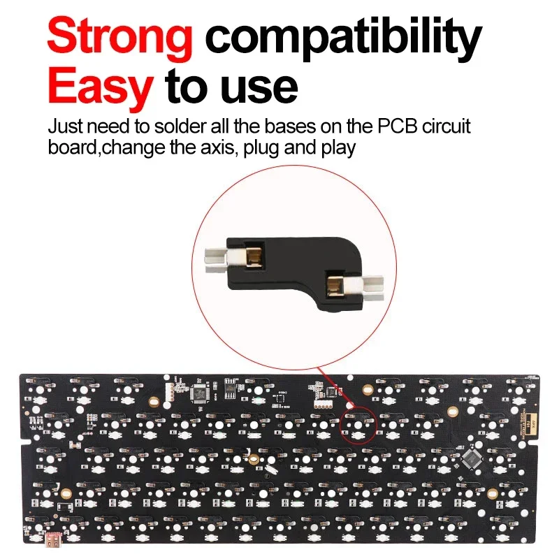 Hot Swap Pcb - 10/30/70/110 pçs kailh troca quente pcb