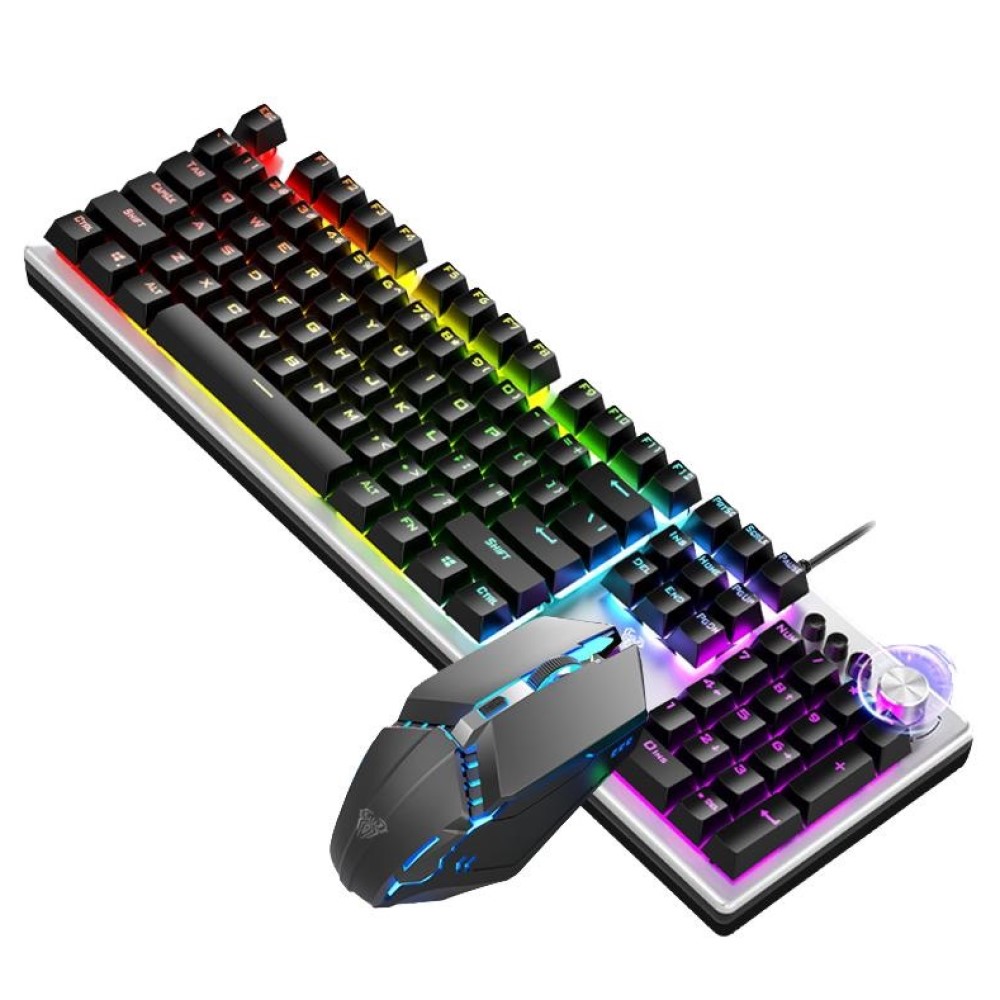 Gaming Keyboard Mouse Set - Teclado e mouse para jogos com