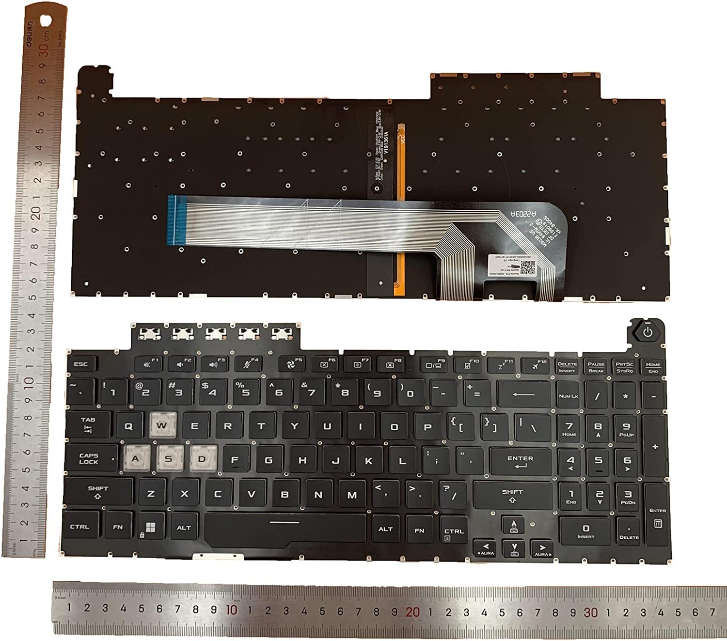 Novo Teclado para Laptop Asus  - Gaming Keyboard Backlit avaliação e preço