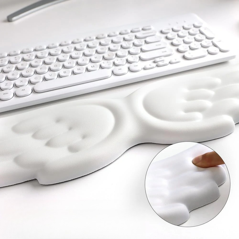 Mousepad ergonômico anjo tecla - Gaming Keyboard Mouse Set avaliação e preço