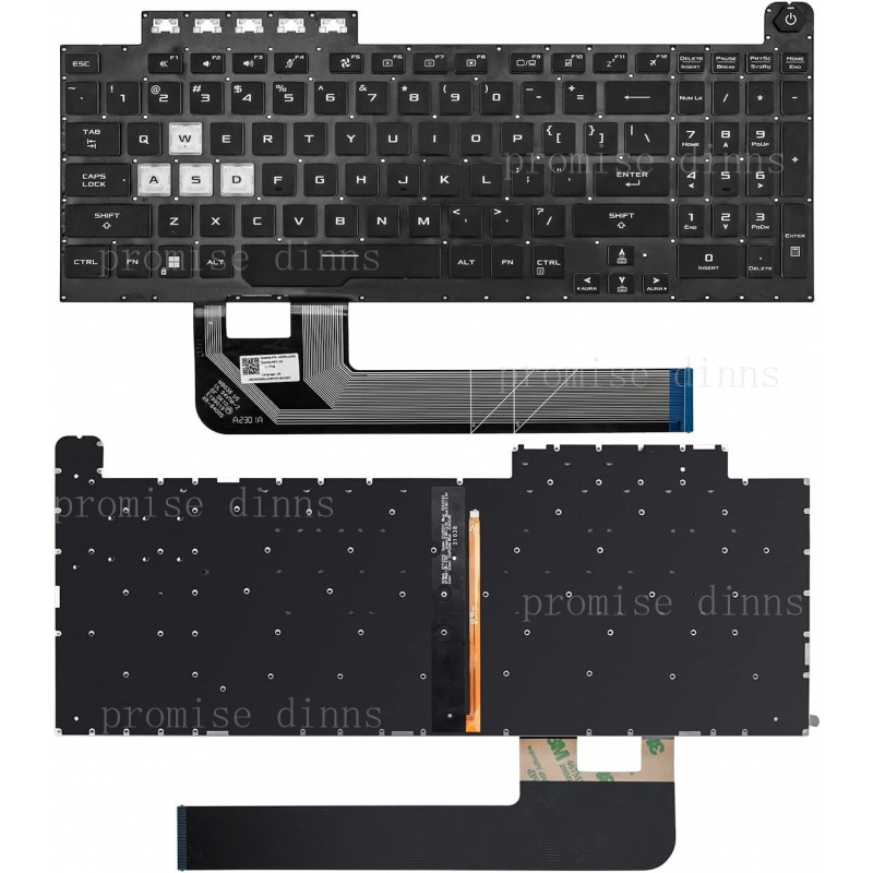 Teclado US para Asus TUF Gamin - Gaming Keyboard Backlit avaliação e preço