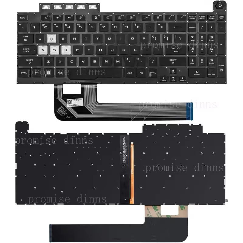 Teclado US para Asus TUF Gamin - Gaming Keyboard Backlit avaliação e preço