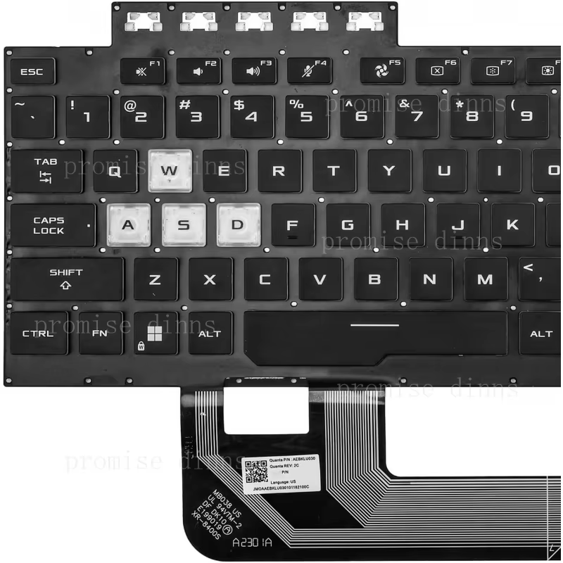 Teclado US para Asus TUF Gamin - Gaming Keyboard Backlit avaliação e preço