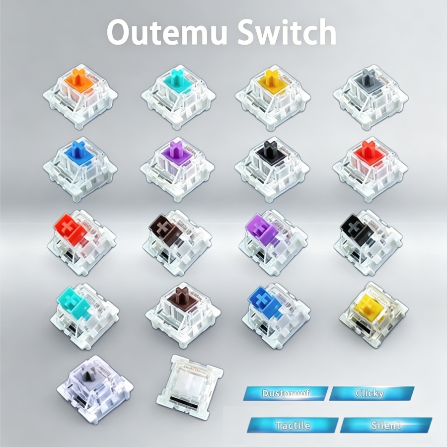 Switch Outemu para Teclado Mec - Gaming Keyboard Tactile avaliação e preço