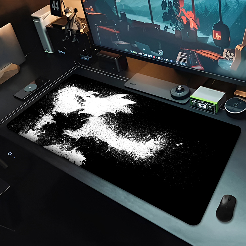 Mouse Pad Grande DBZ Black Ani - Gaming Keyboard Tactile avaliação e preço