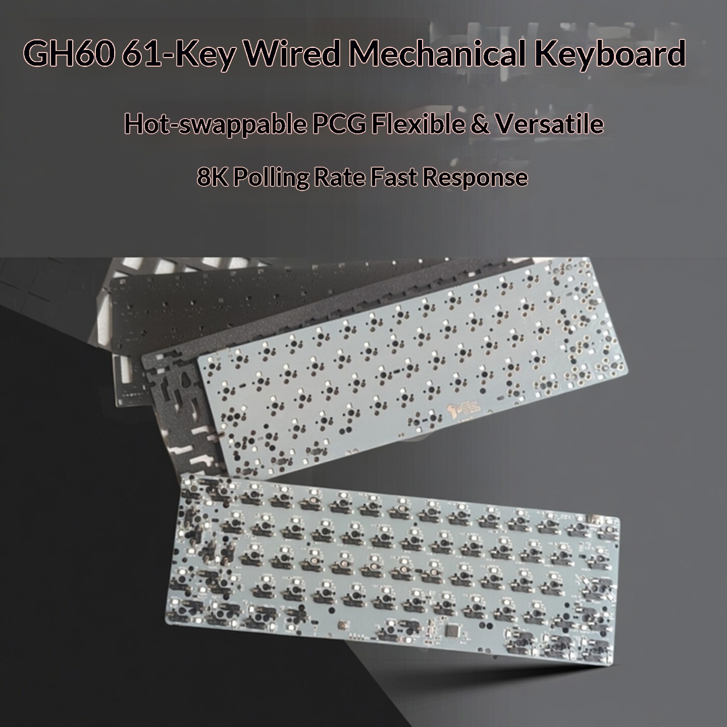 Placa de Circuito do Teclado G - Hot Swap Pcb avaliação e preço