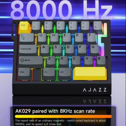 Teclado Gamer Mecânico Mini AK - Gaming Keyboard Magnetic Switches avaliação e preço