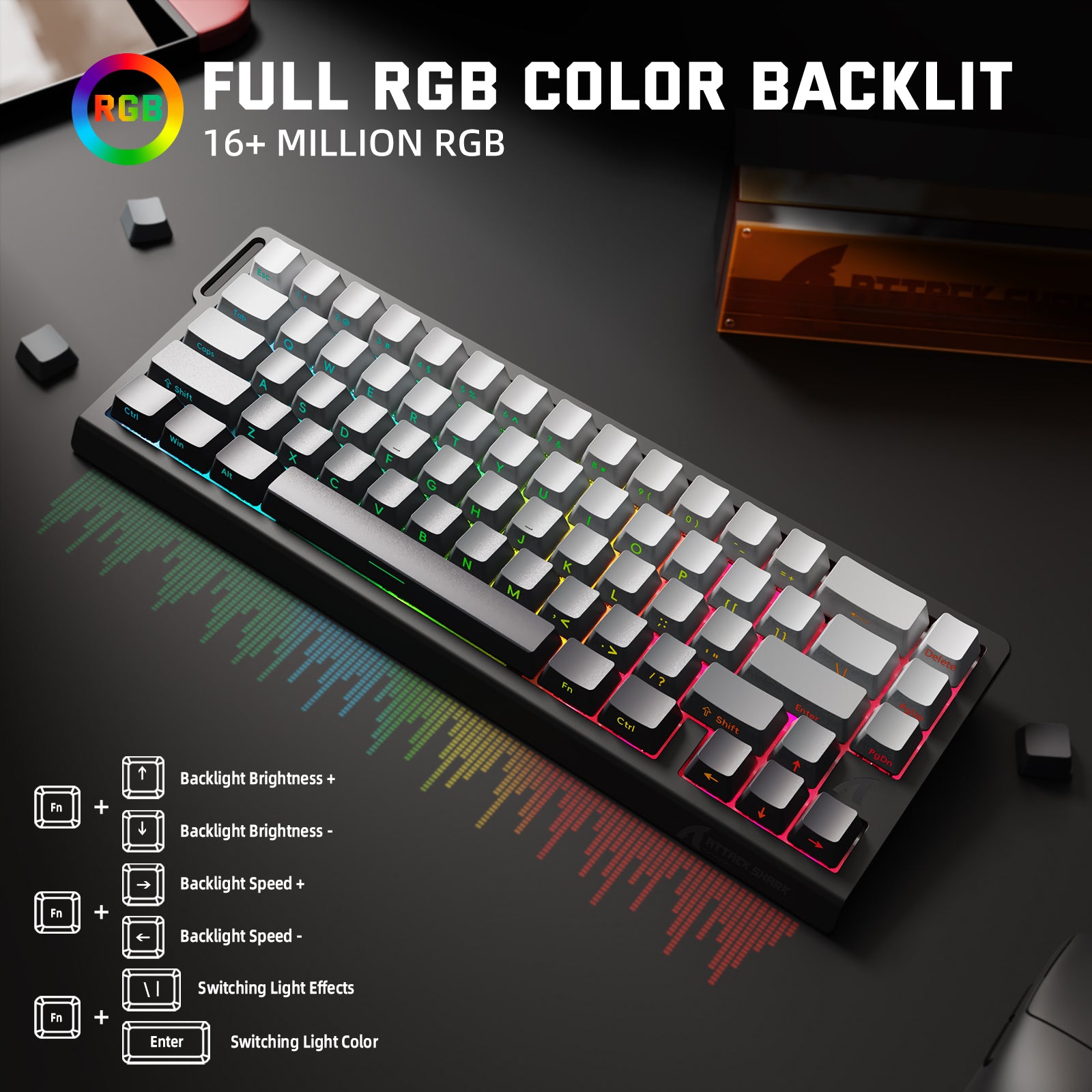 ATTACK SHARK X68 PRO X68PRO HE - Gaming Keyboard Magnetic Switches avaliação e preço