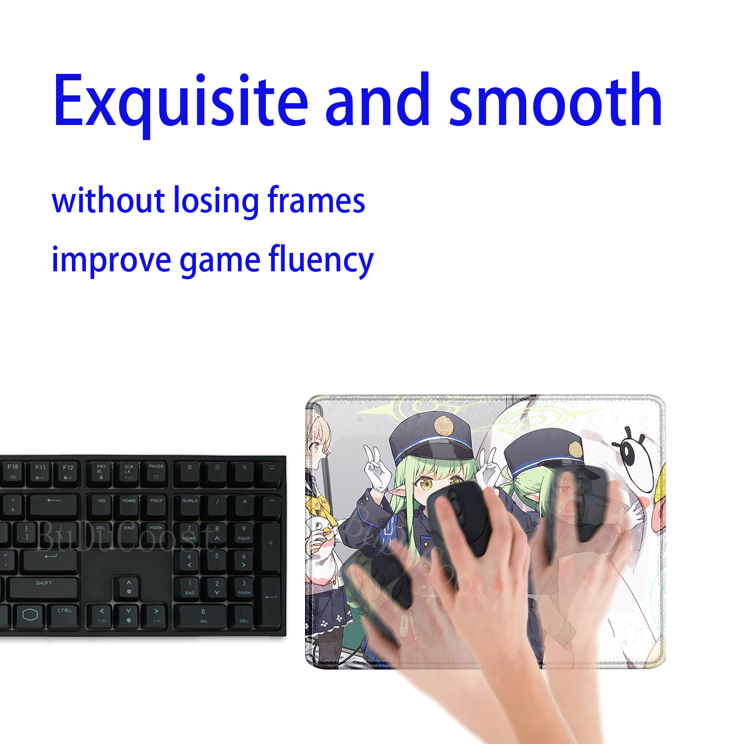 Mousepad Pequeno Tachibana Noz - Gaming Keyboard Typewriter avaliação e preço