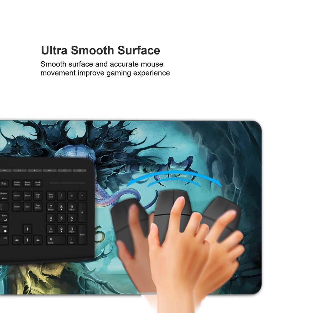 Tapete para mouse de jogos d-d - Gaming Keyboard Typewriter avaliação e preço