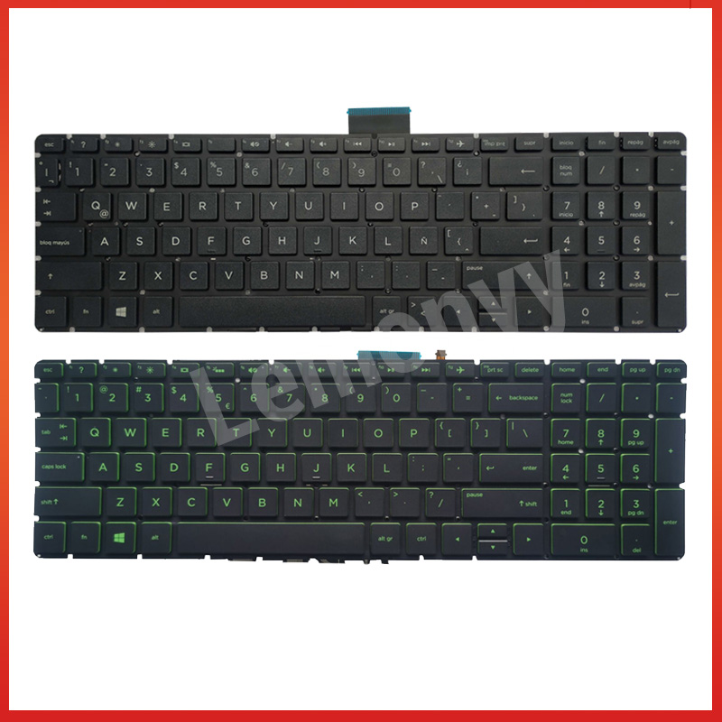 Teclado de laptop russo/eua/re - Gaming Keyboard Hp avaliação e preço