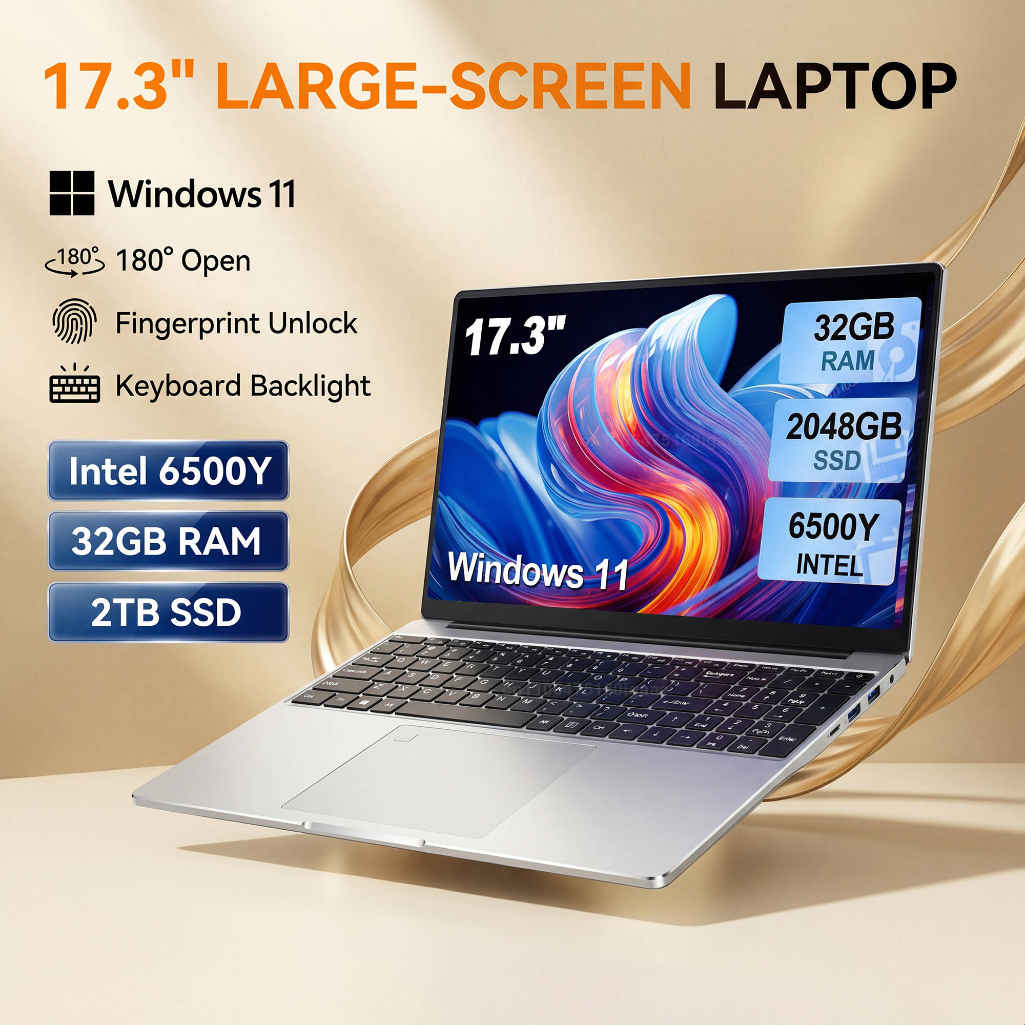 NOVO Laptop com Tela Grande de - Gaming Keyboard Backlit avaliação e preço