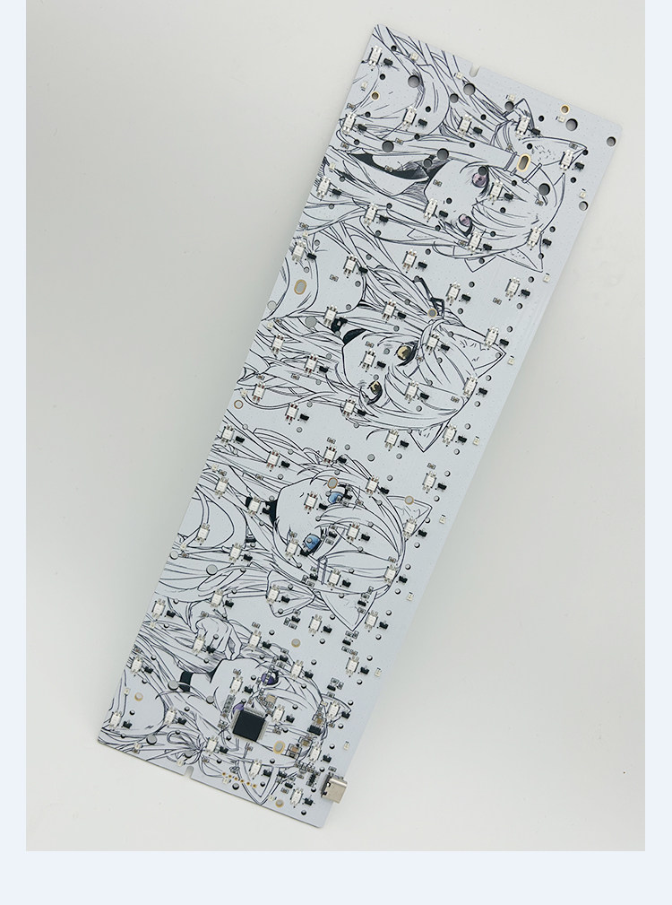 Teclado Hall Effect com PCB co - Hot Swap Pcb avaliação e preço