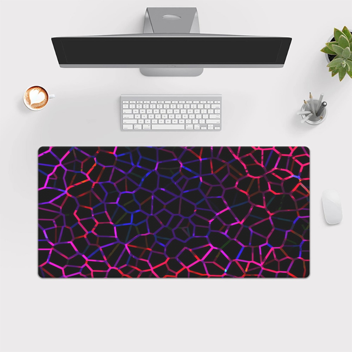 Mousepad XXL de Arte em Ferro  - Gaming Keyboard Brand avaliação e preço