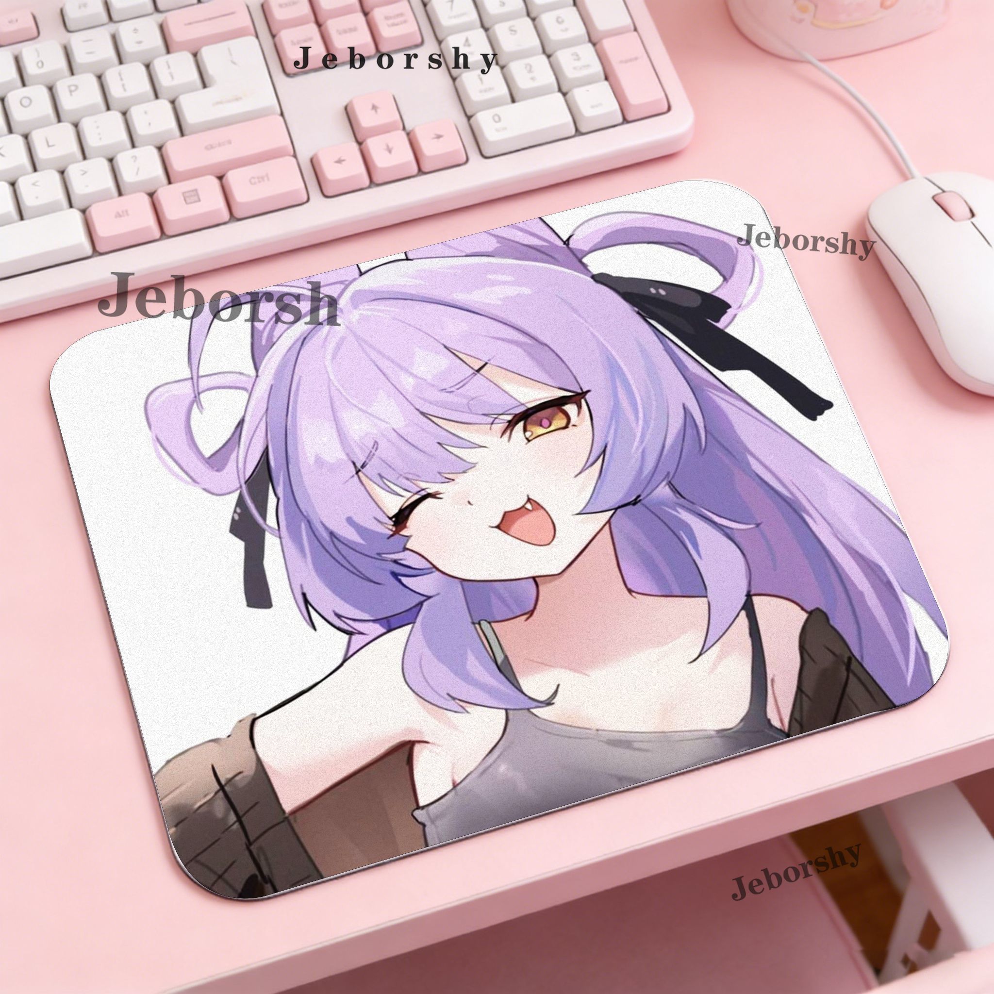 Mousepad Gamer Menina Fofa T-T - Gaming Keyboard Typewriter avaliação e preço