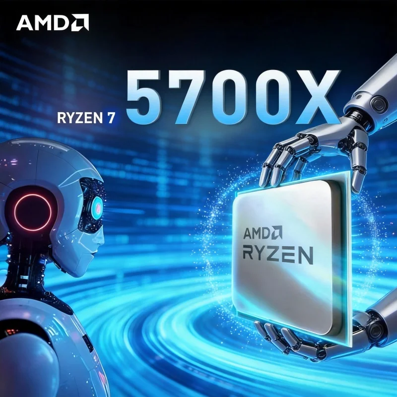 Processador AMD Ryzen 7 5700X  - Amd Cpu Ryzen 7 avaliação e preço