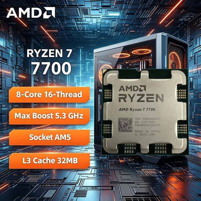 Processador Desktop AMD Ryzen  - Amd Cpu Ryzen 7 avaliação e preço