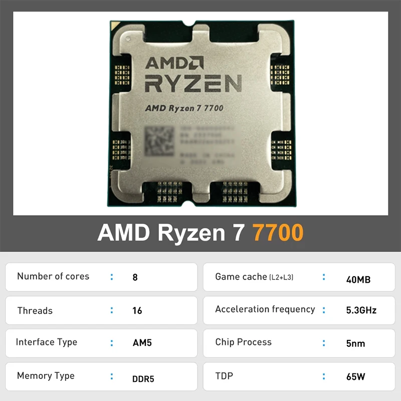 Processador Desktop AMD Ryzen  - Amd Cpu Ryzen 7 avaliação e preço