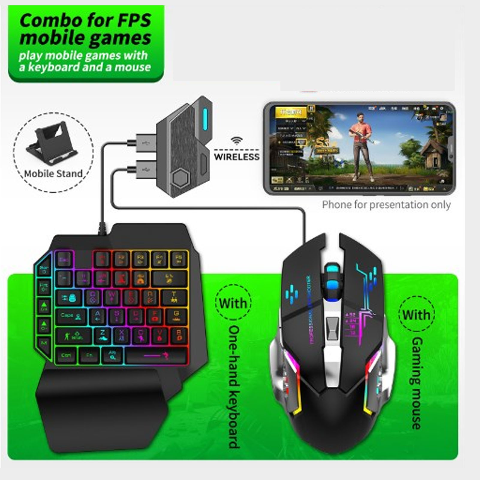 Pacote combinado de jogos para - Gaming Keyboard And Mouse Combo avaliação e preço