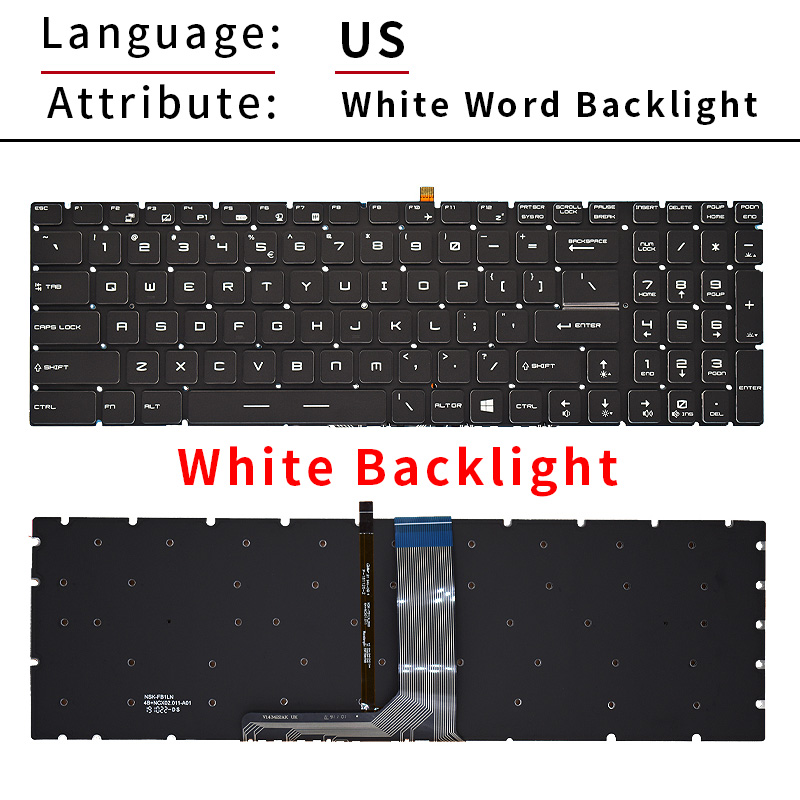 Teclado retroiluminado US/RU/S - Gaming Keyboard Backlit avaliação e preço