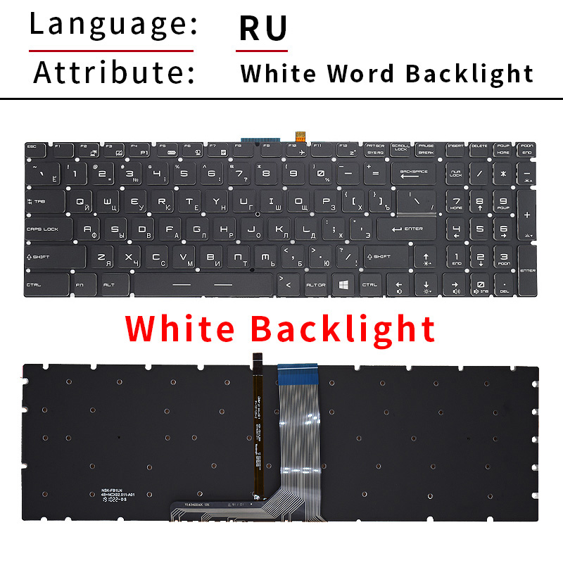 Teclado retroiluminado US/RU/S - Gaming Keyboard Backlit avaliação e preço