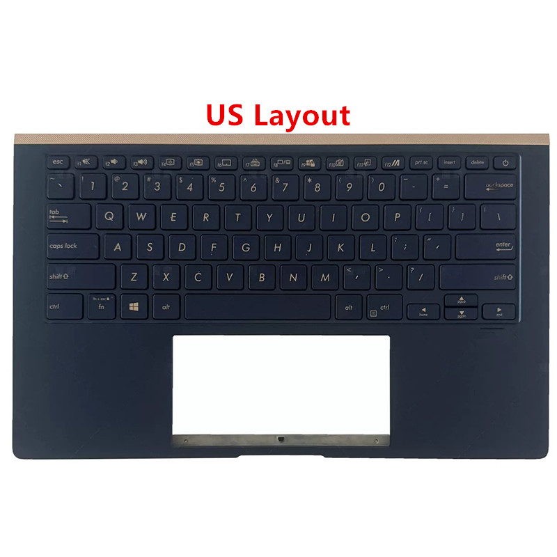 Novo teclado americano com apo - Gaming Keyboard Backlit avaliação e preço