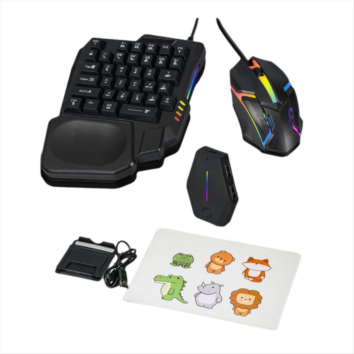 ★ ▲   Teclado Gamer Ergonômico - Gaming Keyboard And Mouse Combo avaliação e preço