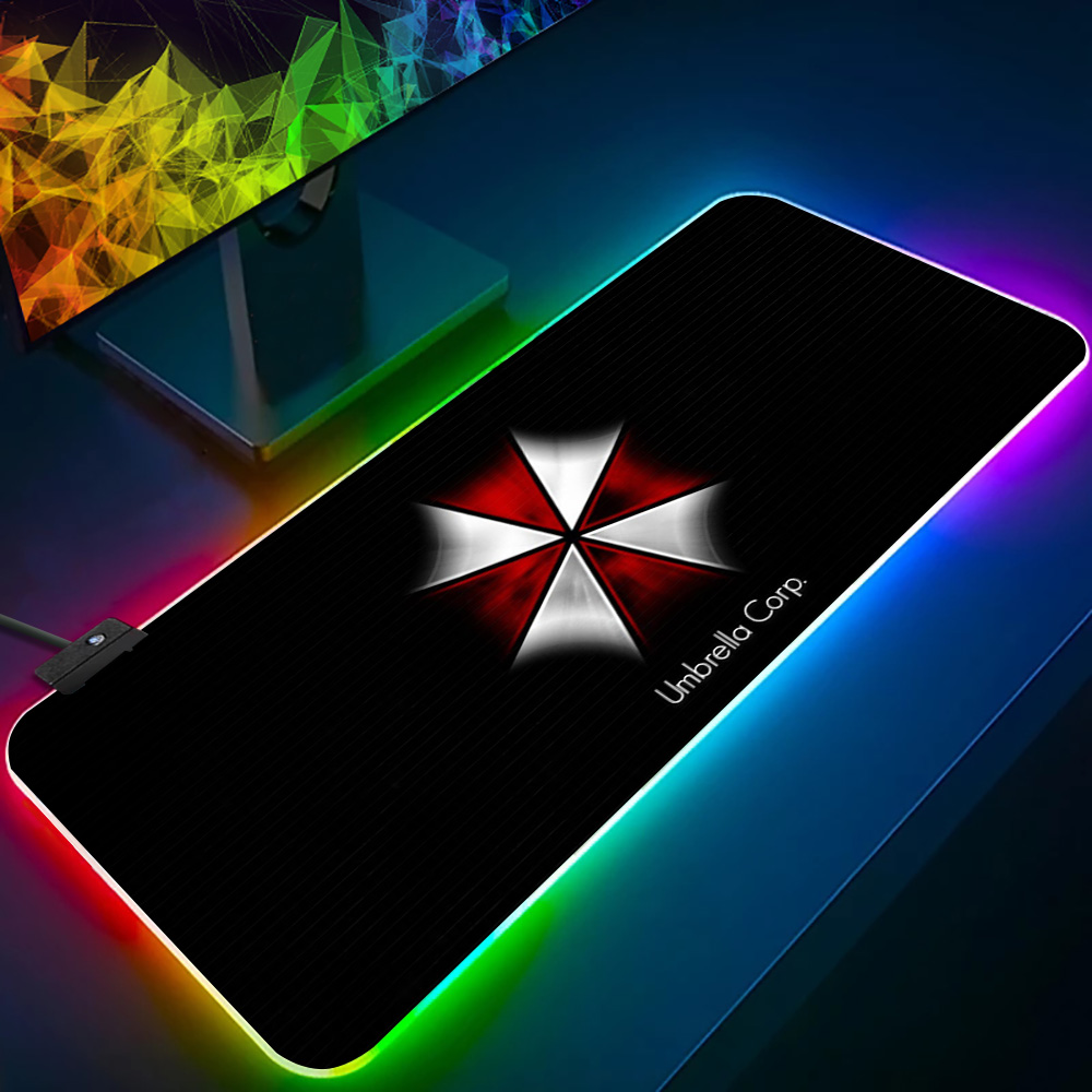 RGB LED Brilhante Mouse Pad pa - Gaming Keyboard No Rgb avaliação e preço