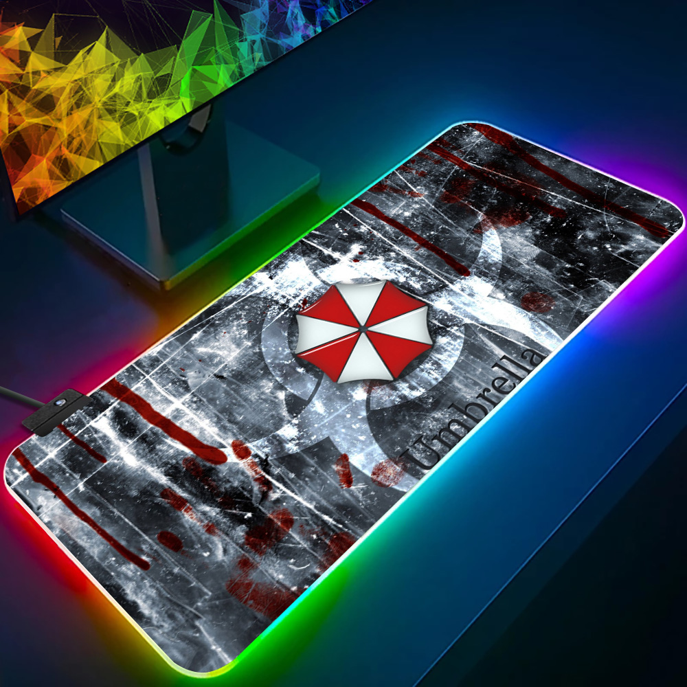 RGB LED Brilhante Mouse Pad pa - Gaming Keyboard No Rgb avaliação e preço