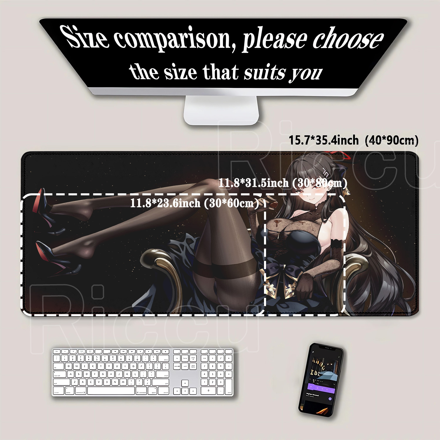Mousepad para jogos e-sports c - Gaming Keyboard Typewriter avaliação e preço